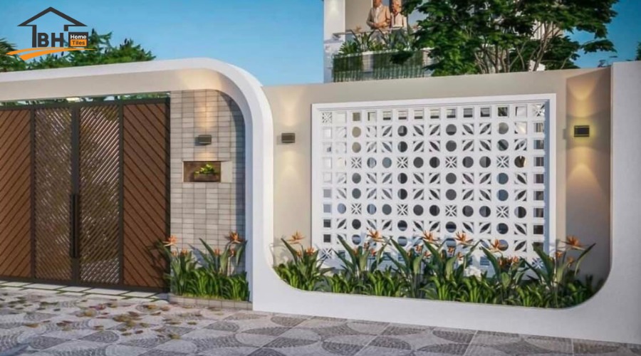 Các mẫu hàng rào gạch thông gió đa dạng BH Home Tiles