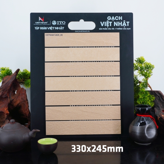 Gạch Trang Trí BGE AuroraTile Grand – Gạch Vỉ Thanh Đũa Màu Sắc Rực Rỡ Lớn 245x325mm