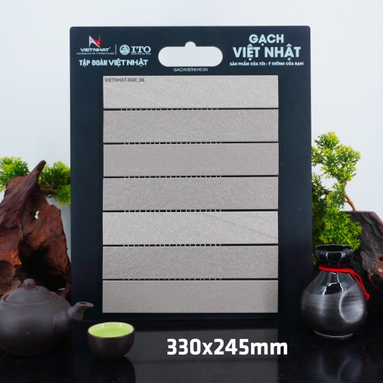 Gạch Trang Trí BGE AuroraTile Grand – Gạch Vỉ Thanh Đũa Màu Sắc Rực Rỡ Lớn 245x325mm
