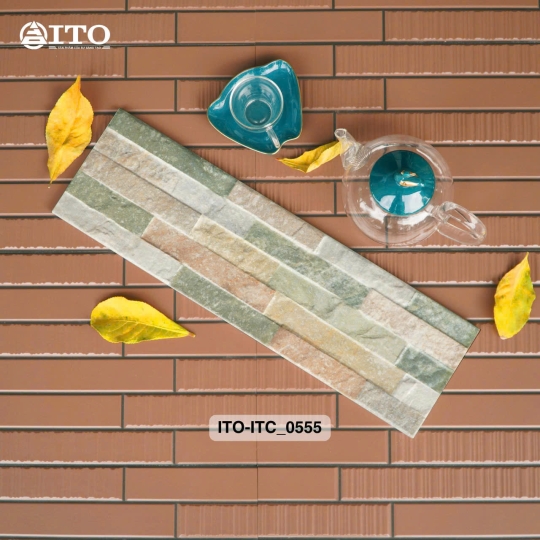 🪨 Gạch ITO 15x50cm | ITO-ITC_0555 Vân đá tự nhiên