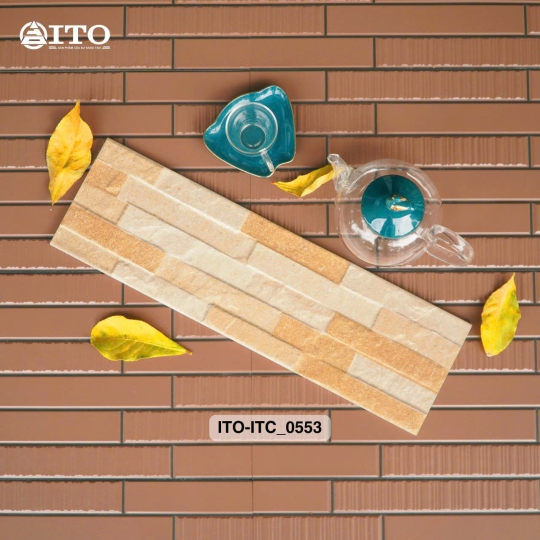 Gạch ITO 15x50cm | ITO-ITC_0553 Màu sắc giả đá tự nhiên