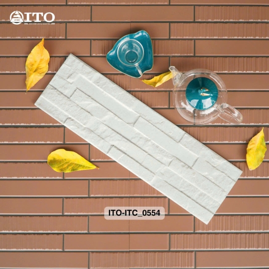 🪨 Gạch ITO 15x50cm | ITO-ITC_0554 Vân đá dễ phối màu 