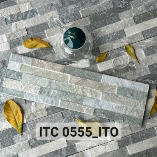 🪨 Gạch ITO 15x50cm | ITO-ITC_0555 Vân đá tự nhiên