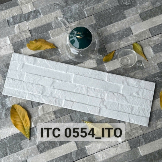 🪨 Gạch ITO 15x50cm | ITO-ITC_0554 Vân đá dễ phối màu 