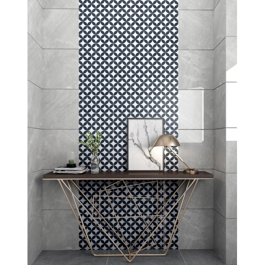 Gạch bông hoa mai đồng tâm 200x200mm GB 132