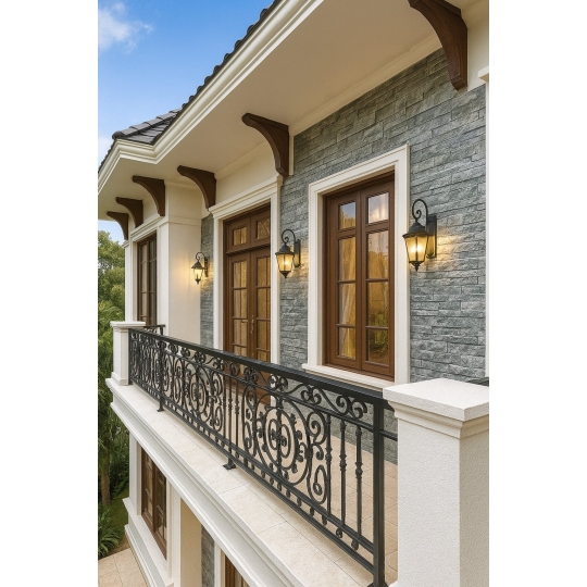 Gạch Ốp Tường 30x60cm BHHOMETILES - Đẳng Cấp Xương Porcelain, Tông Xám Đậm Cá Tính cho Ngoại Thất