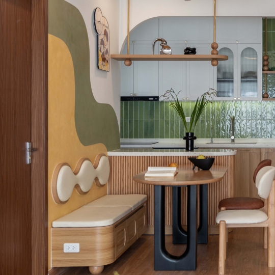 Gạch thẻ xanh mint pastel 75x300mm – Nhẹ nhàng, trẻ trung kiểu Hàn AQUA 75306C