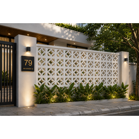 Gạch Bông Gió Ito 850 – Nét Mềm Kiến Trúc Trong Không Gian Hiện Đại Bhhometiles