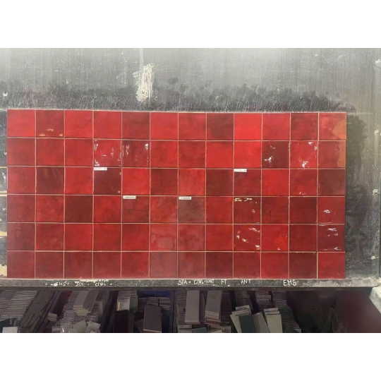 ❤️ GẠCH THẺ 10×10CM BHHOMETILES – SẮC ĐỎ CHO NHỮNG KHÔNG GIAN CÓ CÁ TÍNH