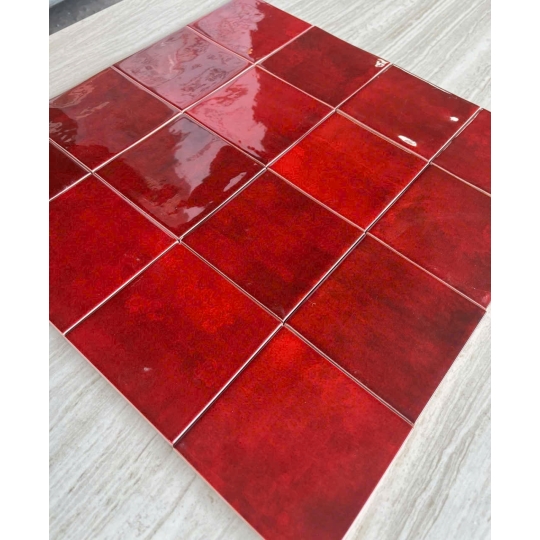 ❤️ GẠCH THẺ 10×10CM BHHOMETILES – SẮC ĐỎ CHO NHỮNG KHÔNG GIAN CÓ CÁ TÍNH