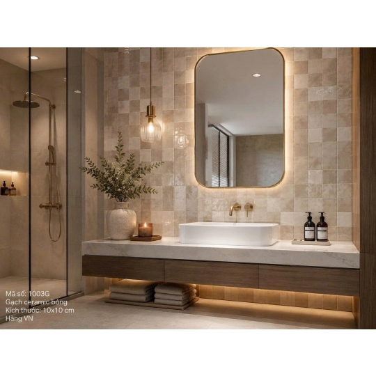 GẠCH THẺ 10×10CM BHHOMETILES – NHỮNG KHOẢNG NHỎ, NHƯNG ĐỦ ĐỂ TẠO DẤU ẤN