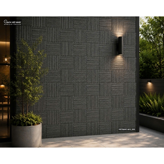 Gạch Việt Nhật WYJ 905 – Tone Xám Mang Tinh Thần Sống Xanh Và Thẩm Mỹ Hiện Đại Bhhometiles