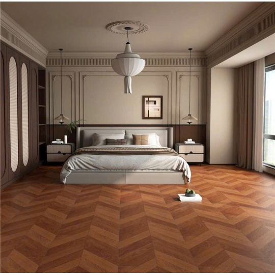 🌿 Gạch vân gỗ Forest Brown 60x60cm YS 6955 – Hơi thở thiên nhiên trong từng không gian