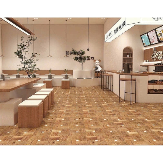 Gạch vân gỗ Rustic Oak 60x60cm YS 6973 – Vẻ đẹp mộc mạc giữa nhịp sống hiện đại