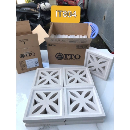 Gạch Bông Gió Ito 804 – Vẻ Đẹp Tối Giản Dành Cho Những Công Trình Có Gu Bhhometiles