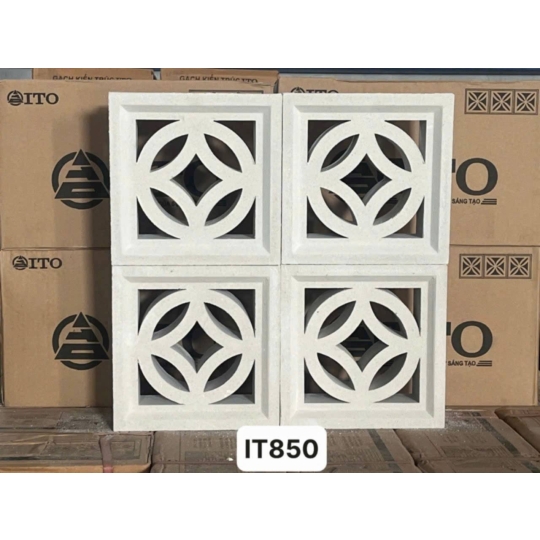 Gạch Bông Gió Ito 850 – Nét Mềm Kiến Trúc Trong Không Gian Hiện Đại Bhhometiles