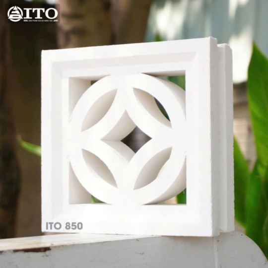 Gạch Bông Gió Ito 850 – Nét Mềm Kiến Trúc Trong Không Gian Hiện Đại Bhhometiles