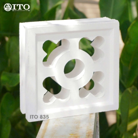 Gạch Bông Gió Ito 835 – Vẻ Đẹp Mềm Mại Từ Chất Liệu Xanh Hiện Đại Bhhometiles