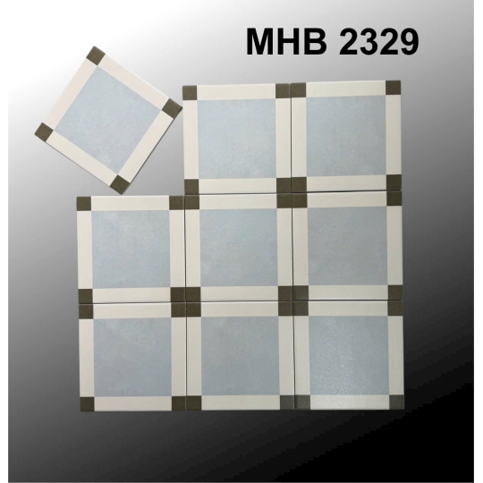 Gạch Bông Porcelain Cổ Điển 200x200 – Màu Sắc Bền Đẹp GB 2329