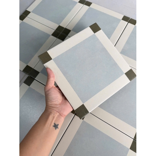 Gạch Bông Porcelain Cổ Điển 200x200 – Màu Sắc Bền Đẹp GB 2329