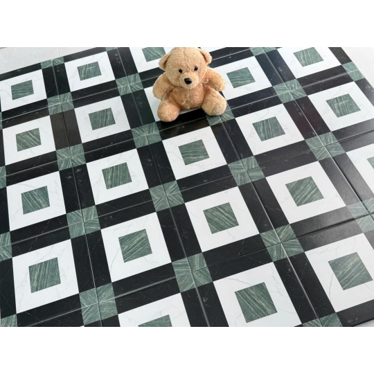 Gạch Bông Vintage 20x20cm – Lý Tưởng Cho Homestay & Studio GB 2360