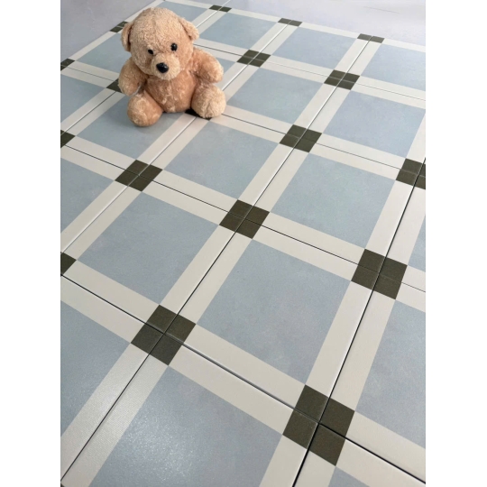 Gạch Bông Porcelain Cổ Điển 200x200 – Màu Sắc Bền Đẹp GB 2329