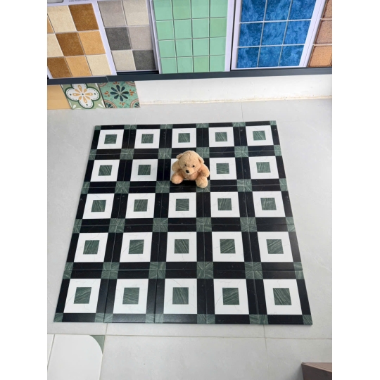 Gạch Bông Vintage 20x20cm – Lý Tưởng Cho Homestay & Studio GB 2360