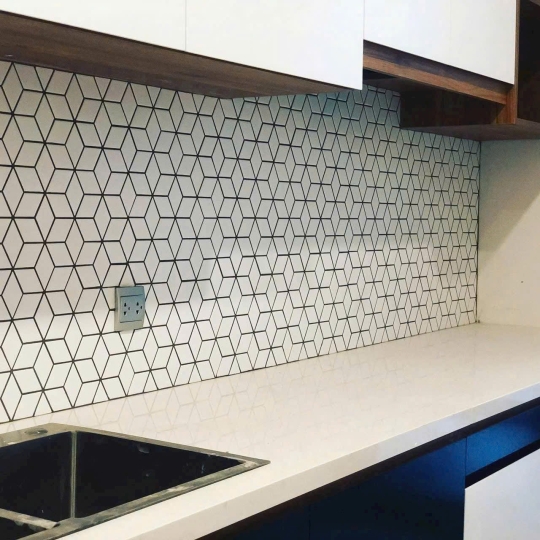 Mosaic Kim Cương Trắng MHG 368 – Đẳng Cấp, Tinh Tế
