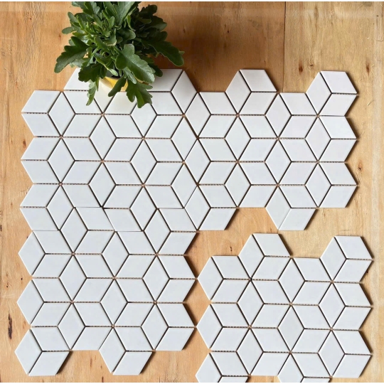 Mosaic Kim Cương Trắng MHG 368 – Đẳng Cấp, Tinh Tế