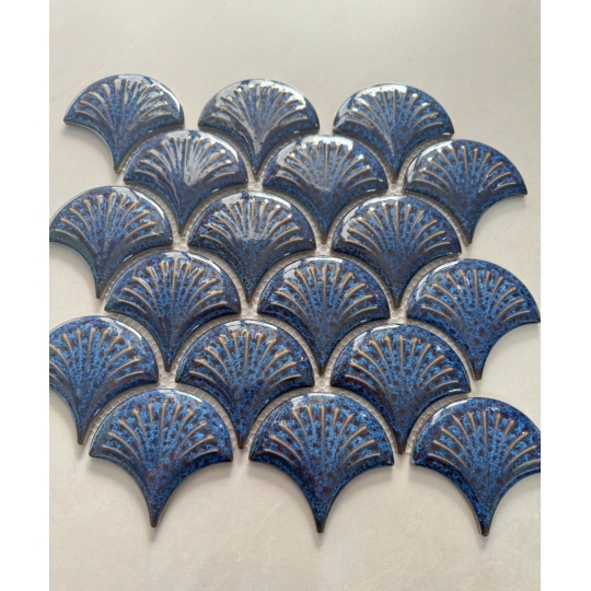 Gạch Mosaic Vảy Cá MHF 02 – Tinh Hoa Nghệ Thuật Trang Trí