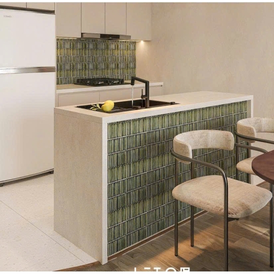 Gạch Mosaic Thẻ Que Cao Cấp MHT 2308