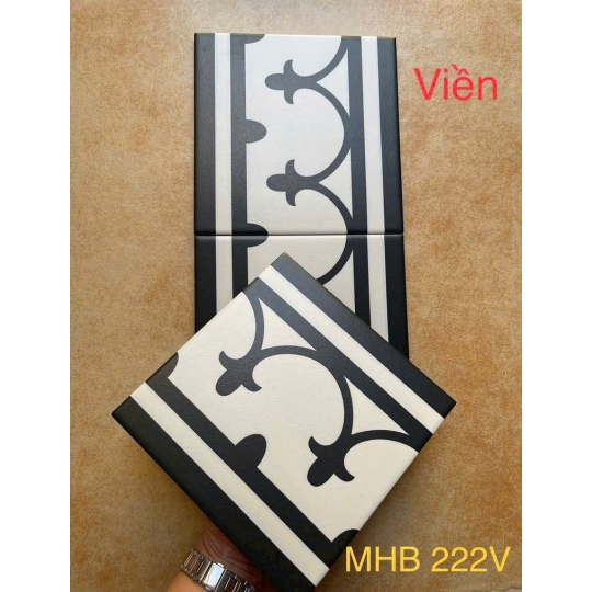 GẠCH VIỀN VÀ GÓC ĐẸP CHO GẠCH BÔNG 200X200MM