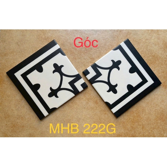 GẠCH VIỀN VÀ GÓC ĐẸP CHO GẠCH BÔNG 200X200MM