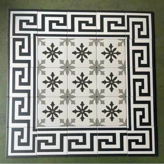GẠCH VIỀN VÀ GÓC ĐẸP CHO GẠCH BÔNG 200X200MM