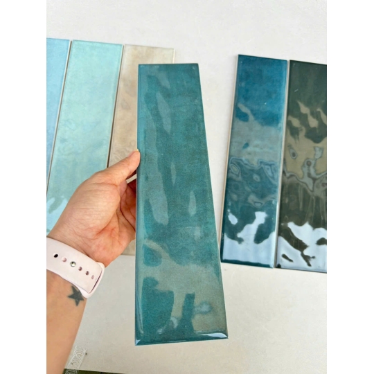 Gạch Thẻ Xanh Mint 75x300mm – Nhẹ Nhàng & Trẻ Trung, Phù Hợp Studio AQUA