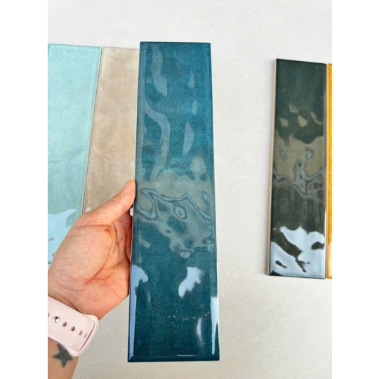 Gạch Thẻ Xanh Mint 75x300mm – Nhẹ Nhàng & Trẻ Trung, Phù Hợp Studio AQUA