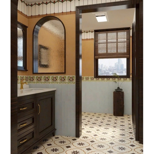 Gạch thẻ Berlin Fog Matt 300x600mm – Xám khói mờ cổ điển MHR 101