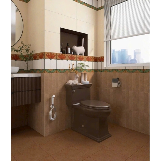 Gạch thẻ Terracotta Retro Mix 300x600mm – Đất nung cổ điển MHR 114b
