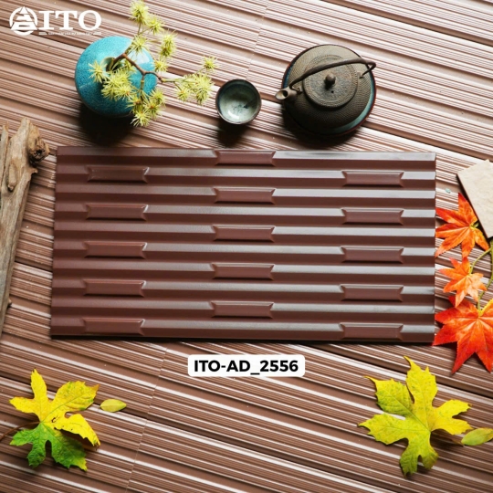 Gạch 25x50cm Ốp Tường ITO Aki – Nâu Đất Ấm Áp AD 2556