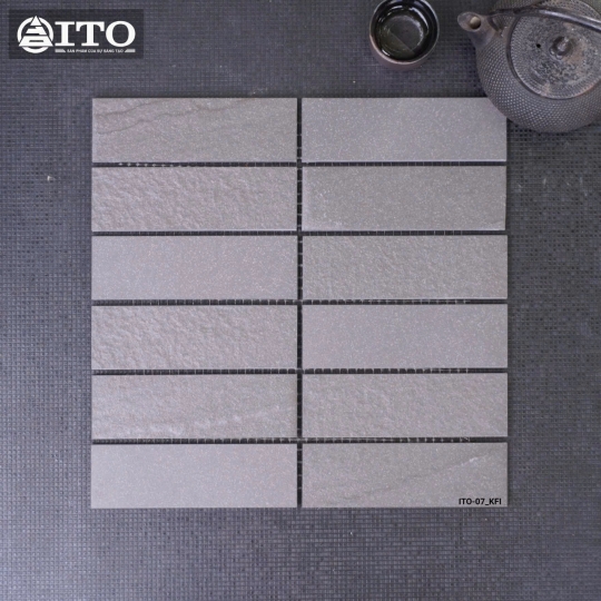 Gạch vỉ ITO KFI 300x300mm – Phối màu tinh tế, điểm nhấn kiến trúc Nhật Bản