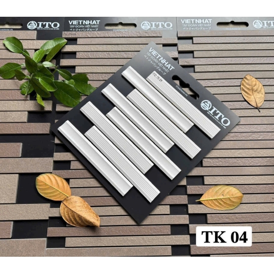 Gạch Thanh Đũa ITO TK 245x325mm Kết Hợp Họa Tiết Lõm & Sọc – Tạo Sắc Thái Độc Đáo Cho Mặt Tiền