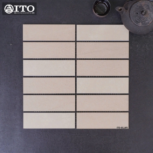 Gạch vỉ ITO KFI 300x300mm – Phối màu tinh tế, điểm nhấn kiến trúc Nhật Bản