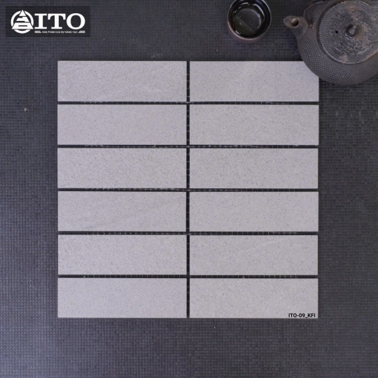 Gạch vỉ ITO KFI 300x300mm – Phối màu tinh tế, điểm nhấn kiến trúc Nhật Bản