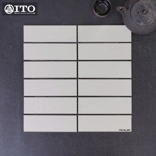 Gạch vỉ ITO KFI 300x300mm – Phối màu tinh tế, điểm nhấn kiến trúc Nhật Bản