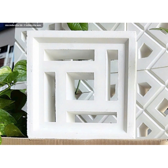 Gạch Bông Gió Bột Đá GB 808