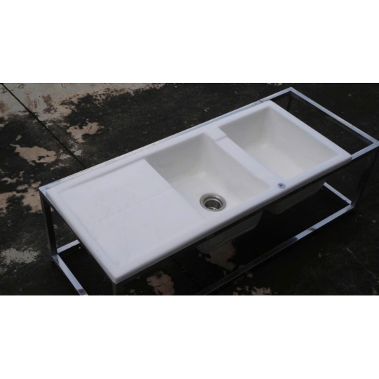 Chậu Đá Tối Giản Hikari – 2 Ngăn Bàn Chờ S2NC-05