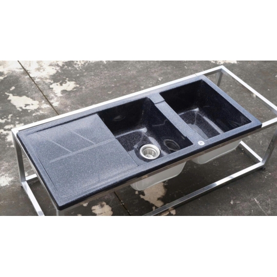 Chậu Đá Tối Giản Hikari – 2 Ngăn Bàn Chờ S2NC-05