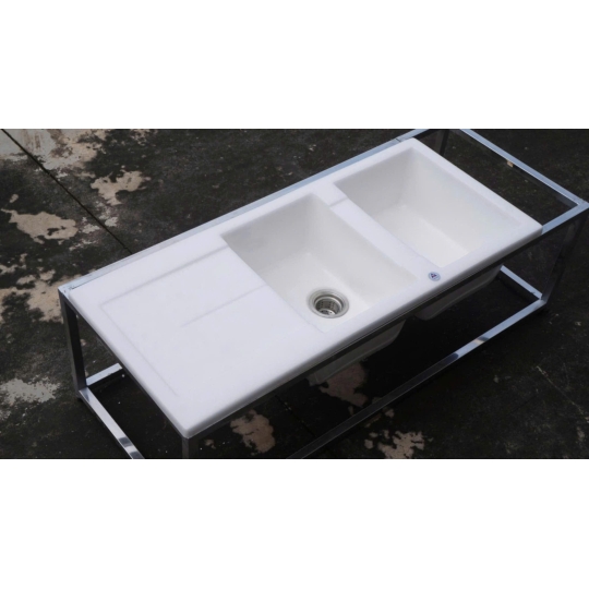 Chậu Đá Kyoto – 2 Ngăn & Bàn Chờ Đa Năng S2NC-06