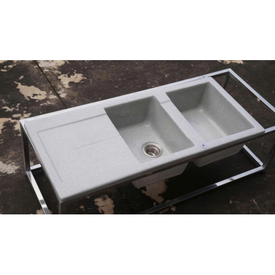 Chậu Đá Kyoto – 2 Ngăn & Bàn Chờ Đa Năng S2NC-06