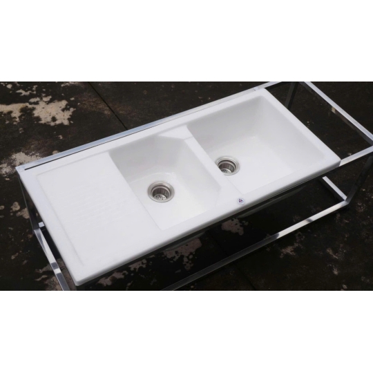 Chậu Rửa 2 Ngăn Sabi Grey – Thẩm Mỹ Wabi-Sabi S2NC-07